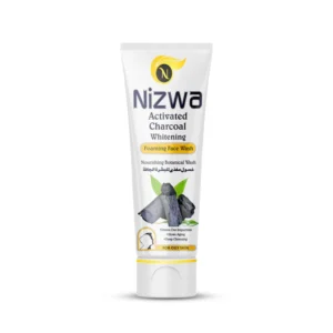 nizwa charcoal whitening foaming face wash