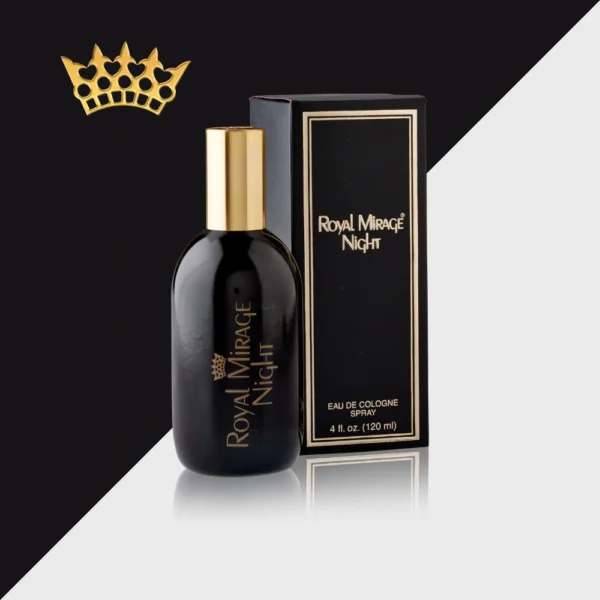 royal mirage night eau de cologne, for men & women, 120ml