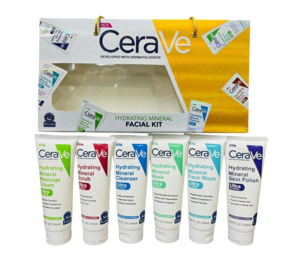 cerave hydrating mineral facial kit